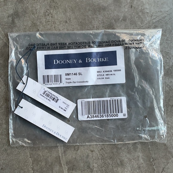 Dooney & Bourke Florentine Triple Zip Crossbody - Picture 5 of 5